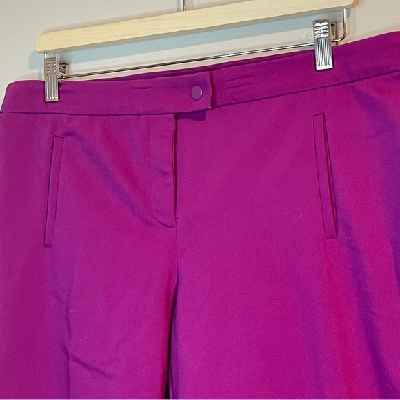 Alfani Pink Straight Leg Pants - Picture 2 of 6